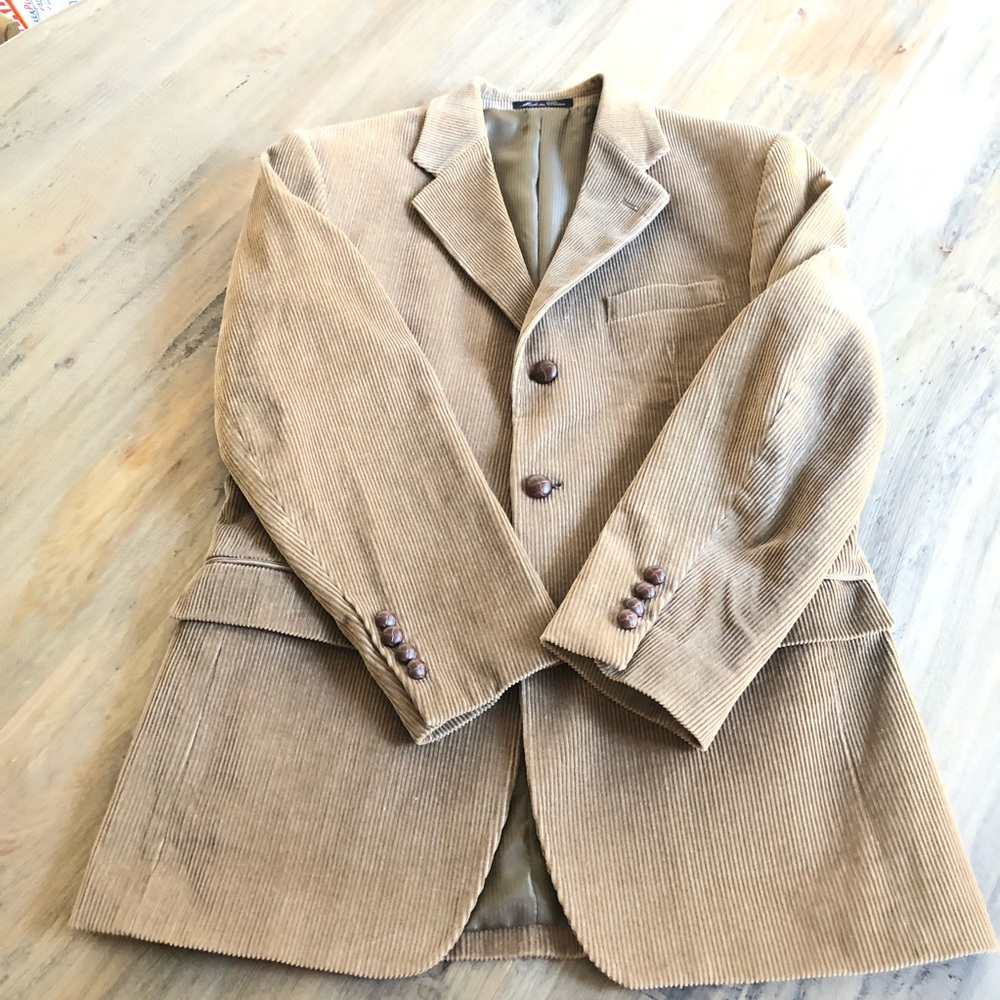 Zagato Signature Collection Men’s Corduroy Jacket